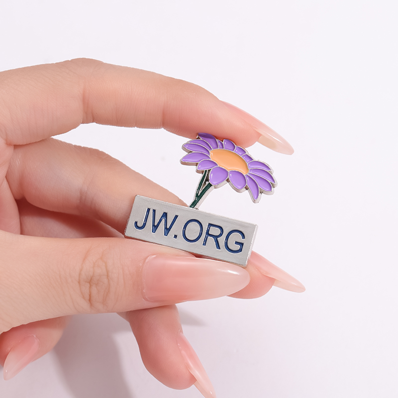 JW.ORG Jesus Flower Enamel Pin - Embroidery Jesus review and price
