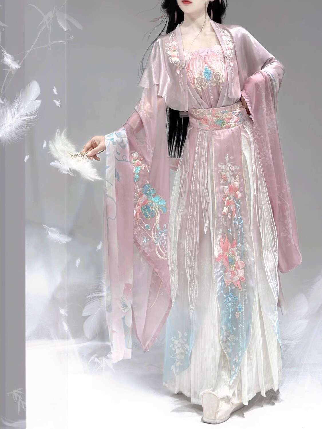New Hanfu Wei Jinfeng Heavy In - Embroidery In The Piece review and price