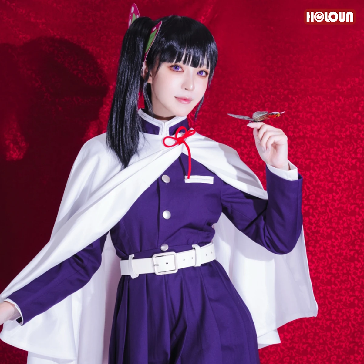 HOLOUN Anime Tsuyuri Kanawo Co - Embroidery White review and price