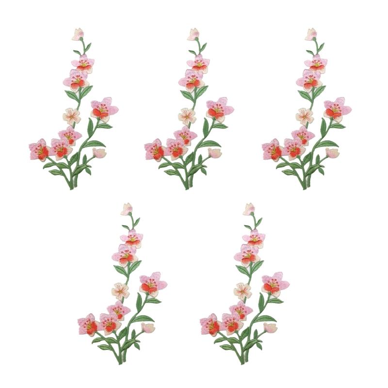R9UF 5Pcs Embroidery Applique  - Embroidery On Jeans review and price