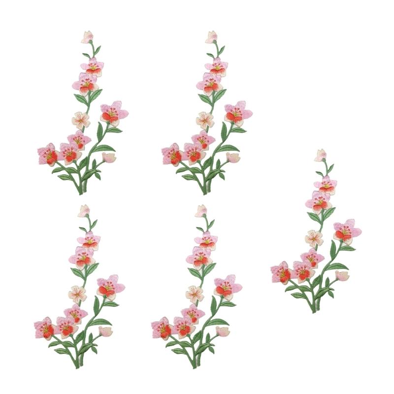 R9UF 5Pcs Embroidery Applique  - Embroidery On Jeans review and price